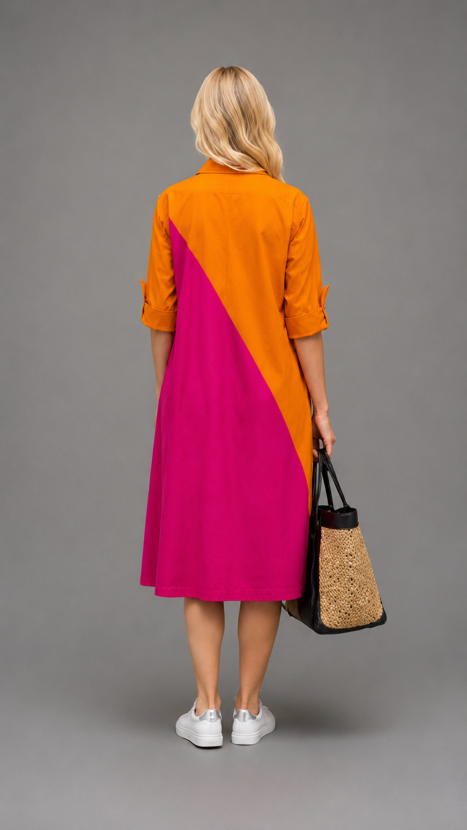 Kayla | Robe midi élégante et raffinée