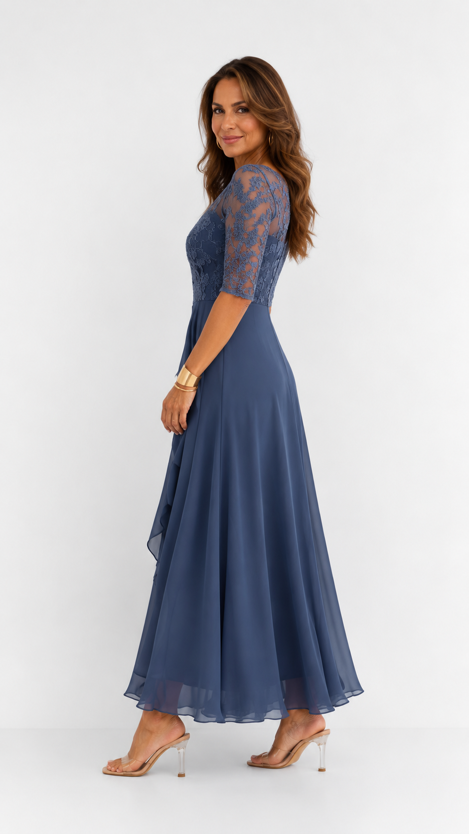 RHONDA | Elegantní krajkové šaty