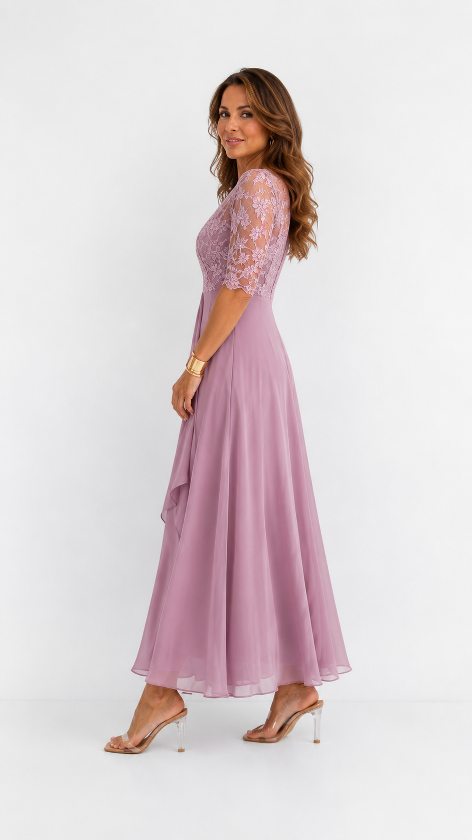 RHONDA | Elegantní krajkové šaty