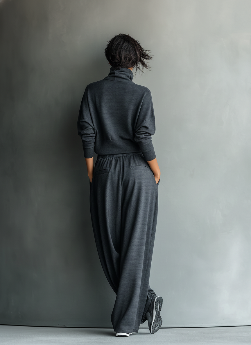 Valentina | Uhlově Šedý Oversize Set