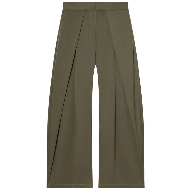 Ingrid | Pruhované oversized kalhoty