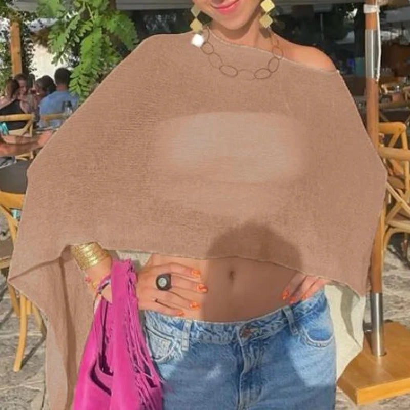 Pia | Háčkovaný crop top