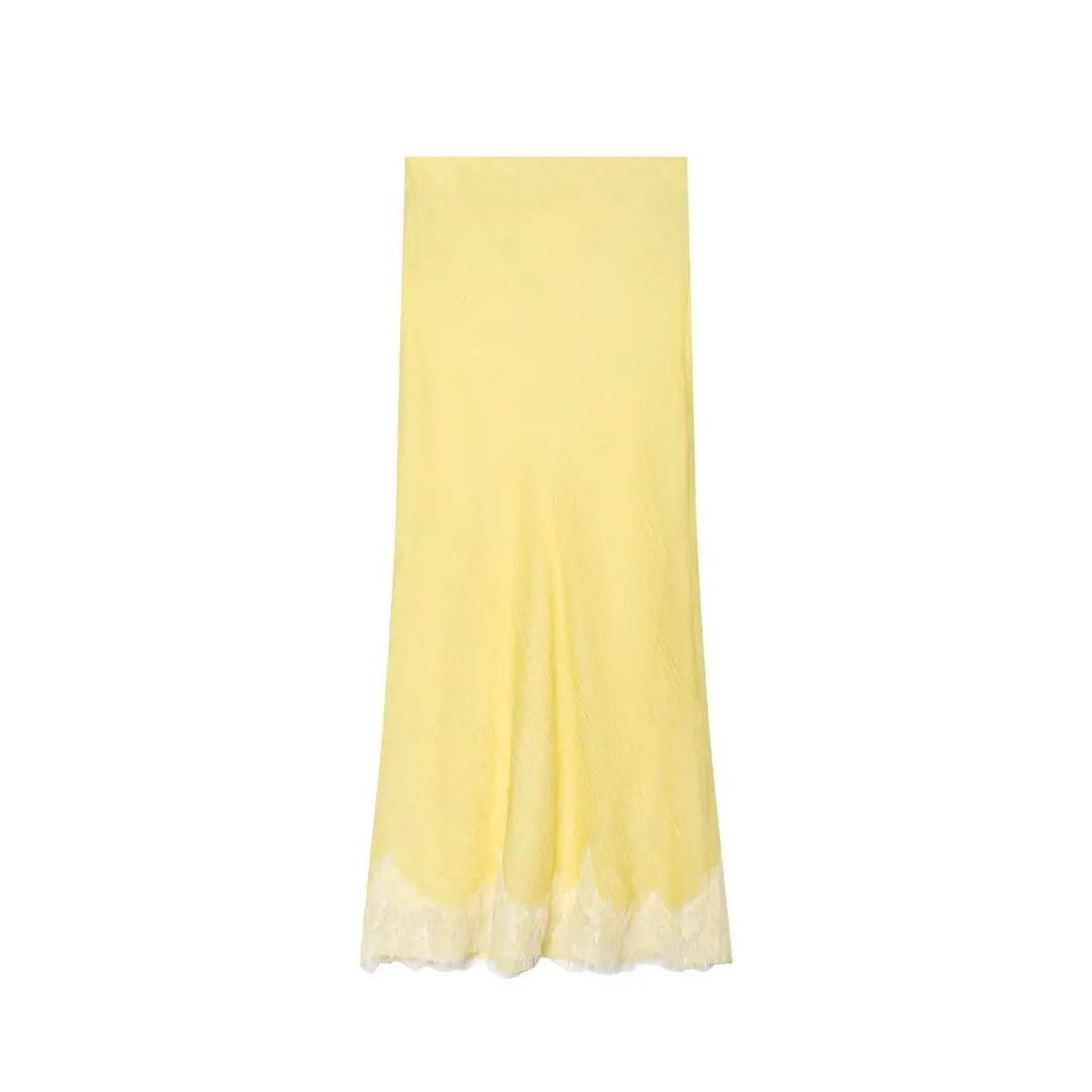Carmen | Conjunto de encaje top y falda