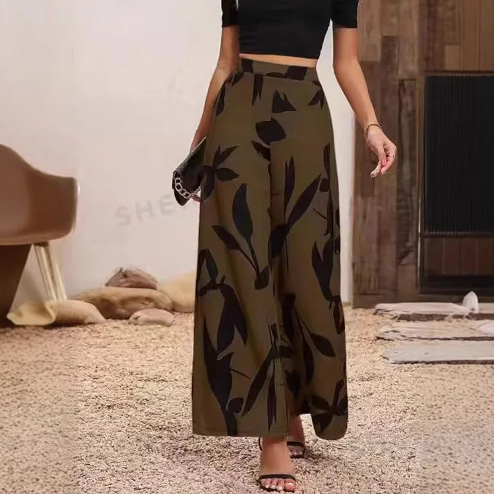 Palma | Pantalón palazzo negro