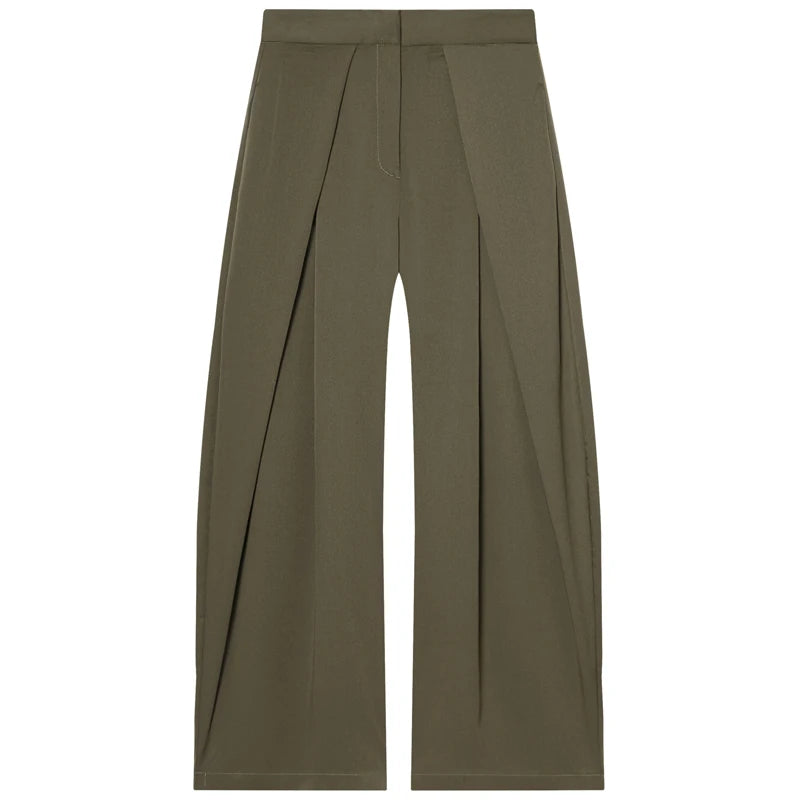 Ingrid | Pruhované oversized kalhoty