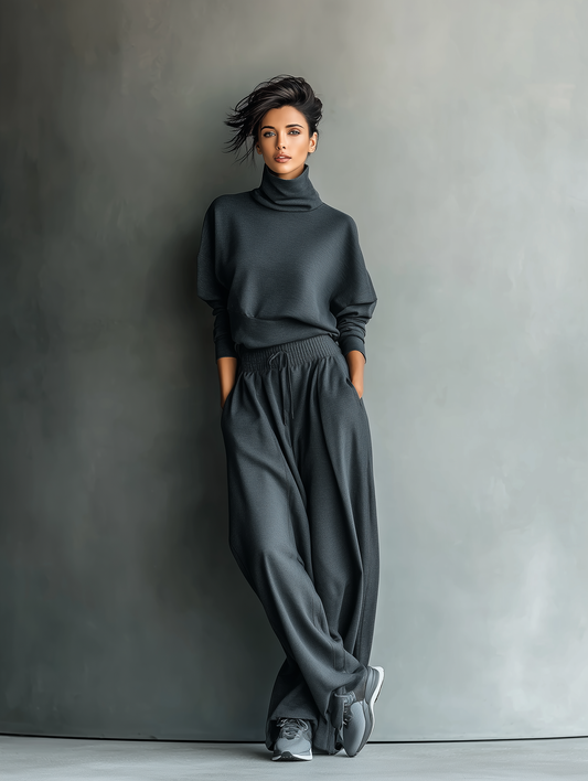 Valentina | Uhlově Šedý Oversize Set